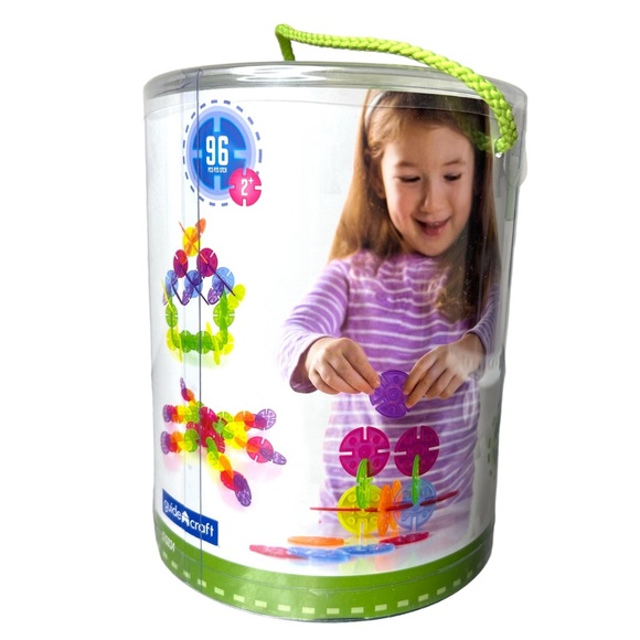 Guidecraft Interlox Discs - 96 Piece Set - Picture 6 of 12